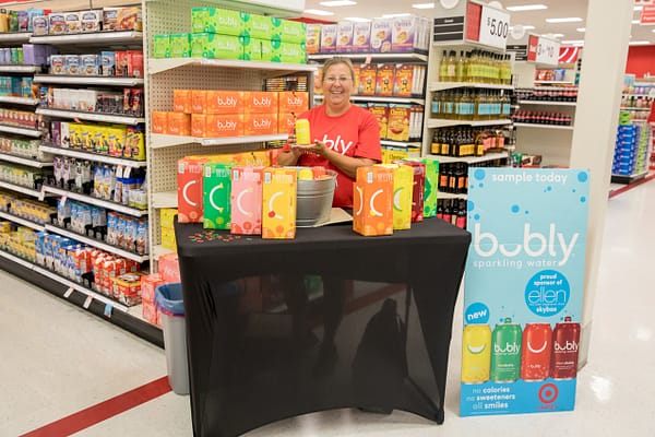Pepsi bubly Experiential Marketing Sampling Program at Target Retail Stores